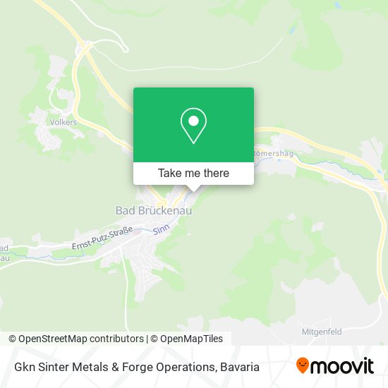 Карта Gkn Sinter Metals & Forge Operations