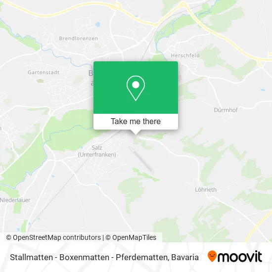 Карта Stallmatten - Boxenmatten - Pferdematten