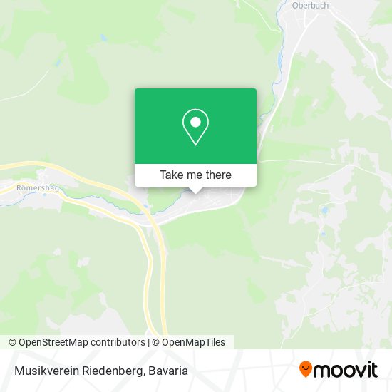 Musikverein Riedenberg map