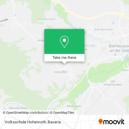 Карта Volksschule Hohenroth