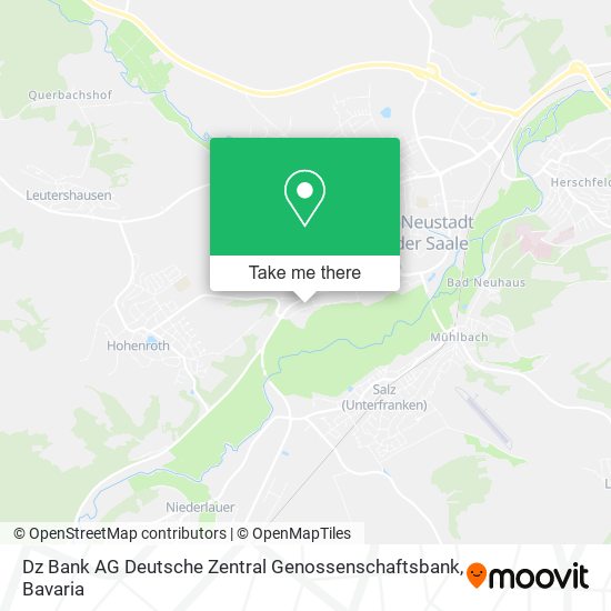 Dz Bank AG Deutsche Zentral Genossenschaftsbank map