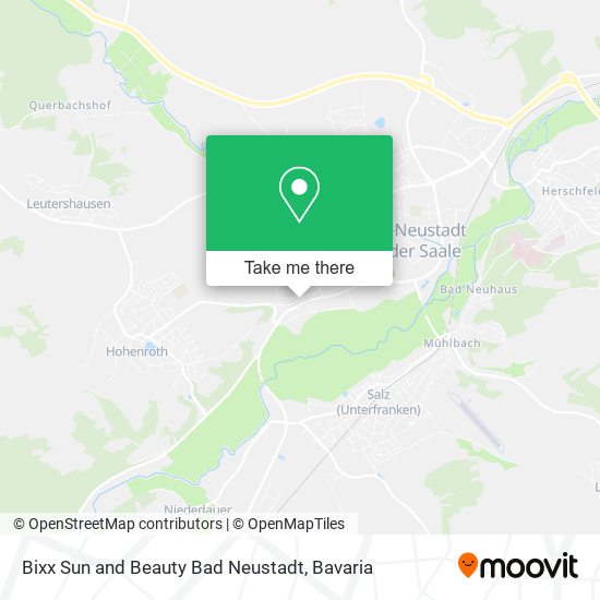 Карта Bixx Sun and Beauty Bad Neustadt