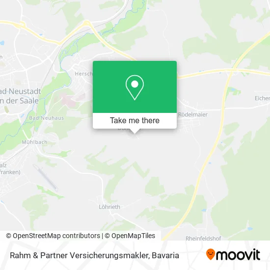 Карта Rahm & Partner Versicherungsmakler