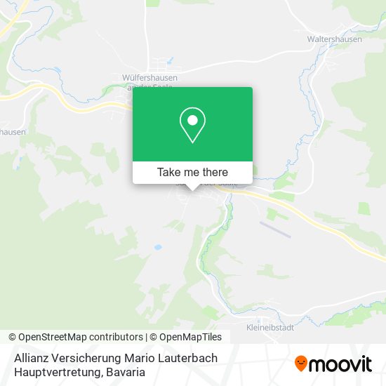 Allianz Versicherung Mario Lauterbach Hauptvertretung map