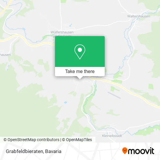 Карта Grabfeldbieraten