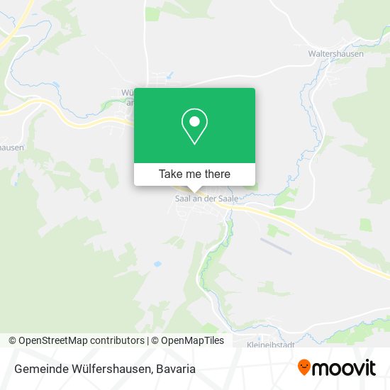Gemeinde Wülfershausen map
