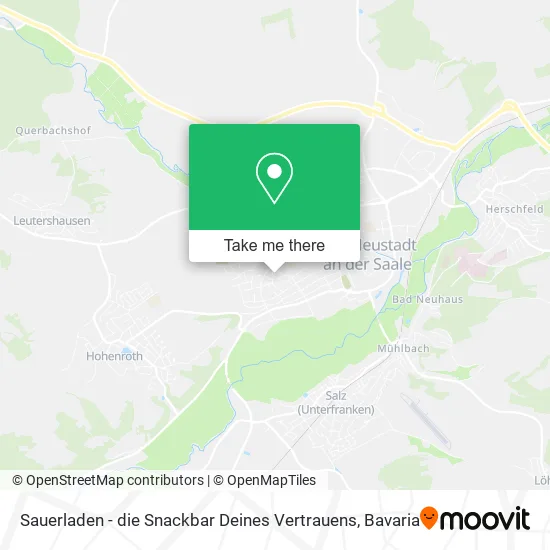 Sauerladen - die Snackbar Deines Vertrauens map