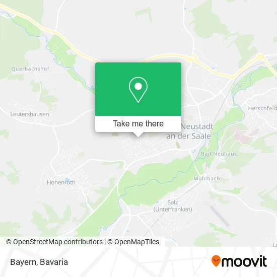 Карта Bayern