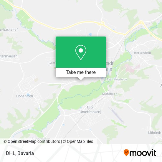 Карта DHL