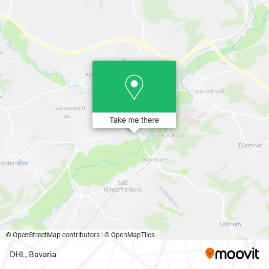 Карта DHL