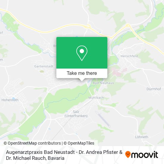 Augenarztpraxis Bad Neustadt - Dr. Andrea Pfister & Dr. Michael Rauch map