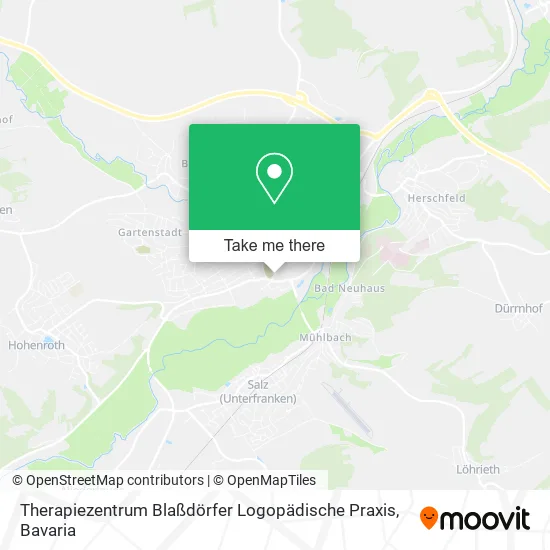 Карта Therapiezentrum Blaßdörfer Logopädische Praxis