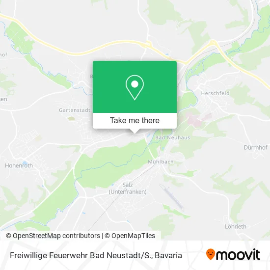 Карта Freiwillige Feuerwehr Bad Neustadt / S.