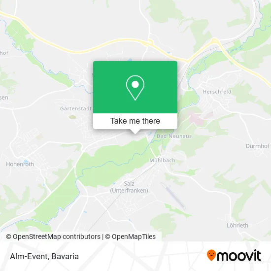 Карта Alm-Event