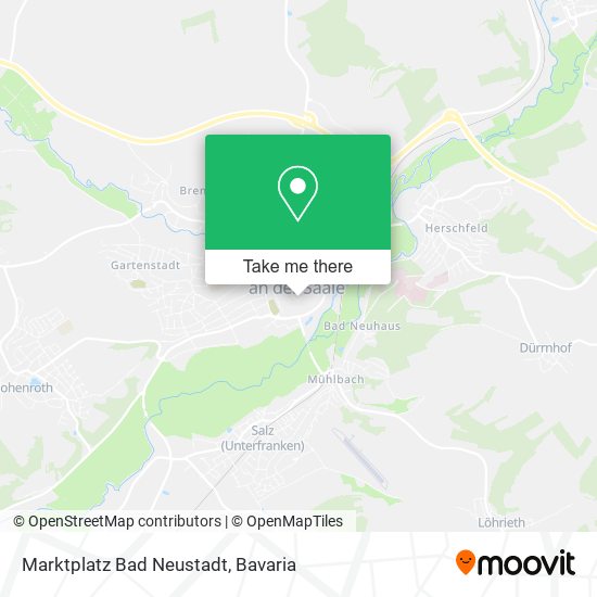 Marktplatz Bad Neustadt map