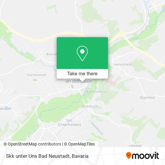 Карта Skk unter Uns Bad Neustadt