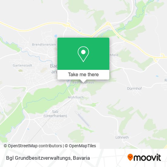 Bgl Grundbesitzverwaltungs map