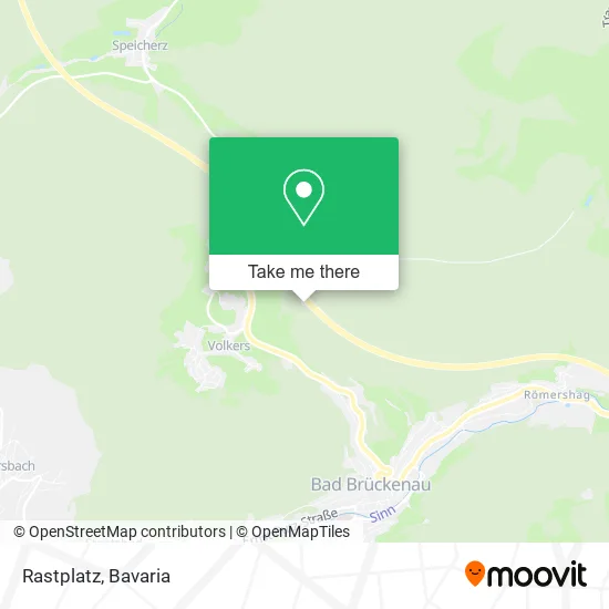 Карта Rastplatz