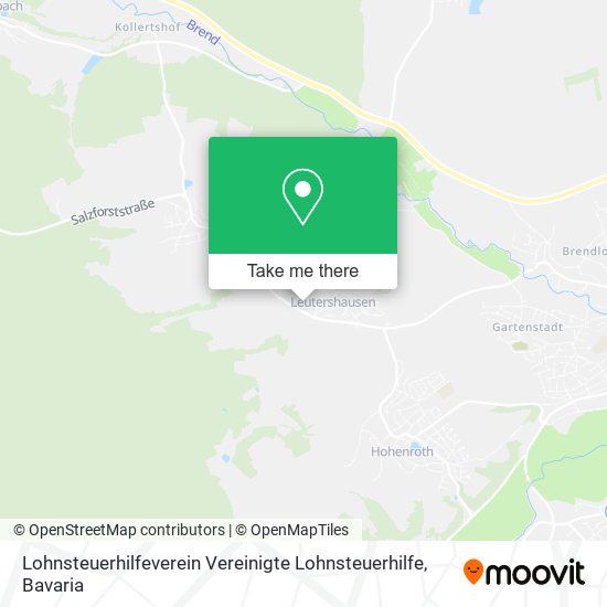 Lohnsteuerhilfeverein Vereinigte Lohnsteuerhilfe map