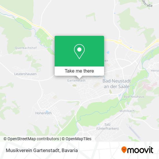 Musikverein Gartenstadt map