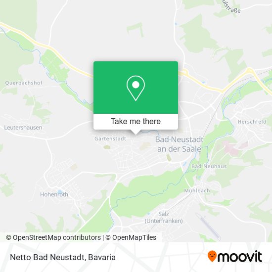 Карта Netto Bad Neustadt