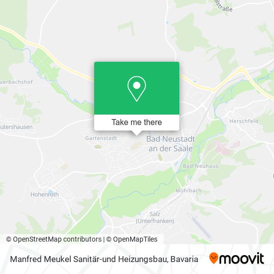 Manfred Meukel Sanitär-und Heizungsbau map