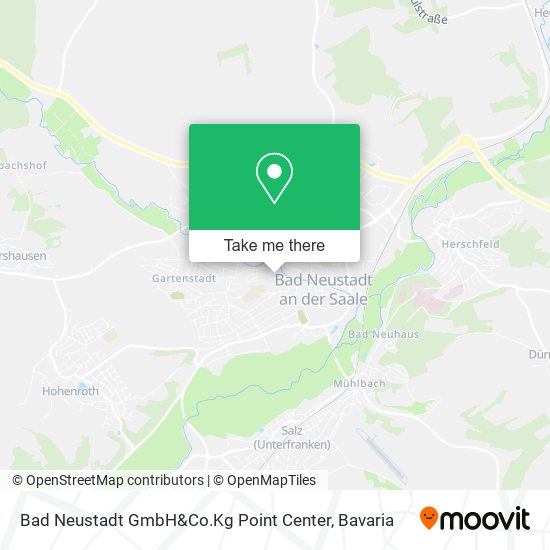 Bad Neustadt GmbH&Co.Kg Point Center map