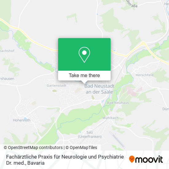 Fachärztliche Praxis für Neurologie und Psychiatrie Dr. med. map