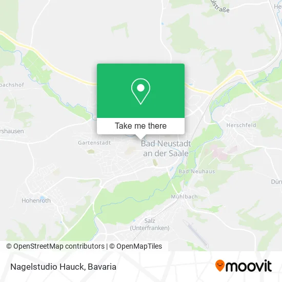 Карта Nagelstudio Hauck