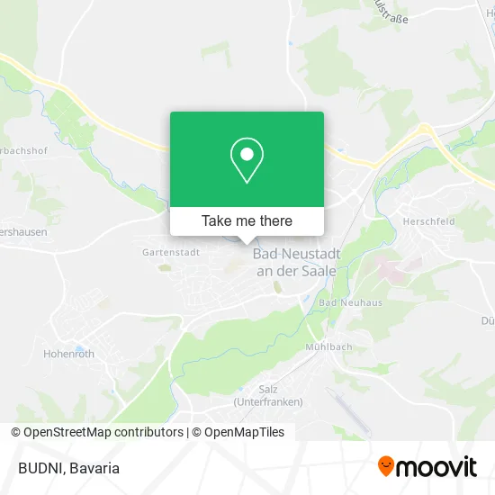 Карта BUDNI