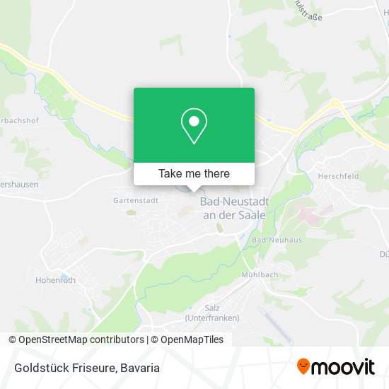 Карта Goldstück Friseure