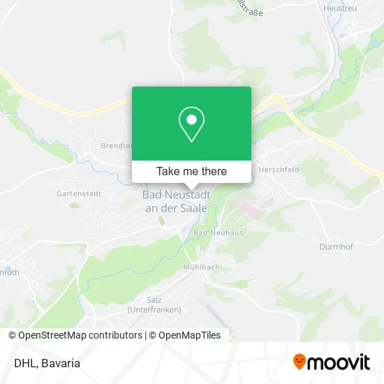 Карта DHL