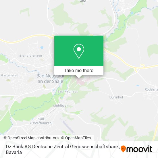 Dz Bank AG Deutsche Zentral Genossenschaftsbank map