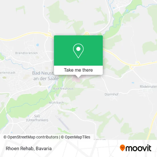Карта Rhoen Rehab