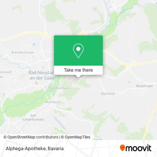 Карта Alphega-Apotheke