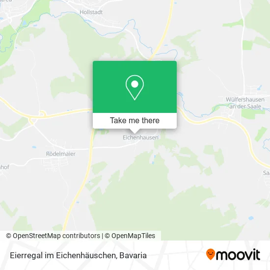 Карта Eierregal im Eichenhäuschen