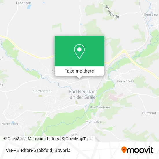 VB-RB Rhön-Grabfeld map