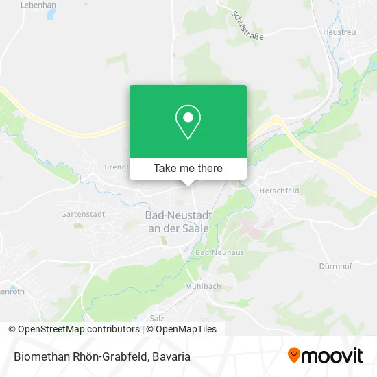 Карта Biomethan Rhön-Grabfeld