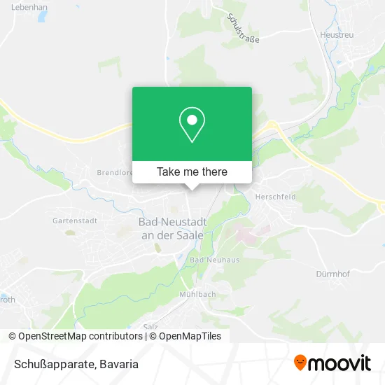 Карта Schußapparate