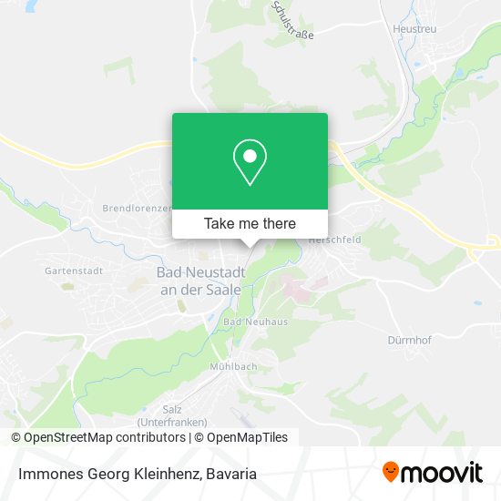 Immones Georg Kleinhenz map