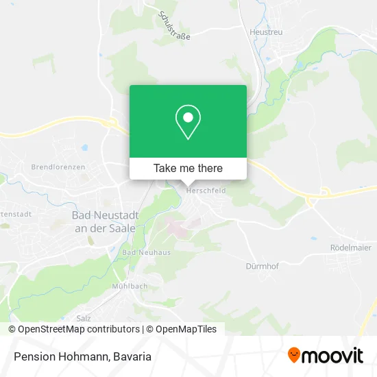 Pension Hohmann map