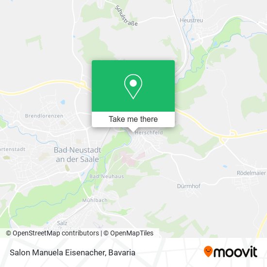 Salon Manuela Eisenacher map