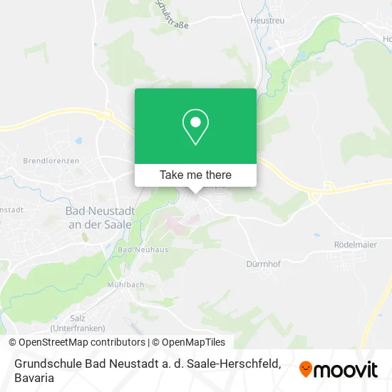 Карта Grundschule Bad Neustadt a. d. Saale-Herschfeld