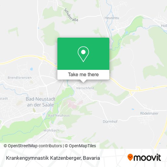 Krankengymnastik Katzenberger map