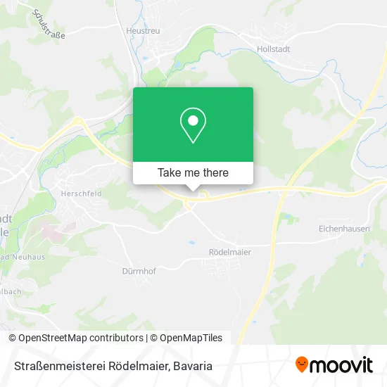 Карта Straßenmeisterei Rödelmaier