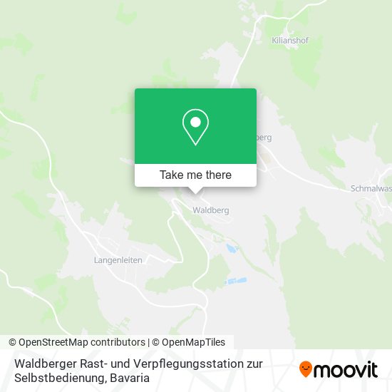 Waldberger Rast- und Verpflegungsstation zur Selbstbedienung map
