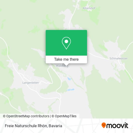 Freie Naturschule Rhön map