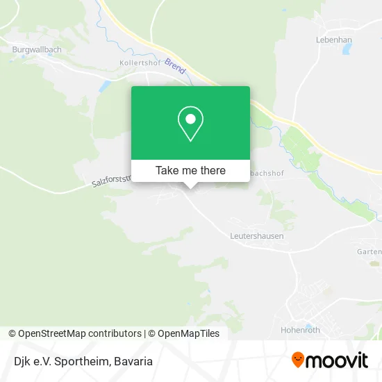 Карта Djk e.V. Sportheim