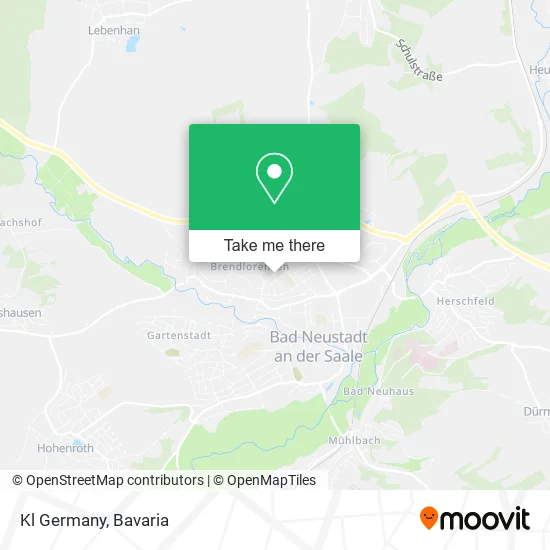 Карта Kl Germany