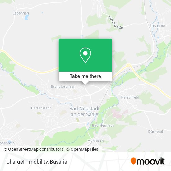 ChargeIT mobility map